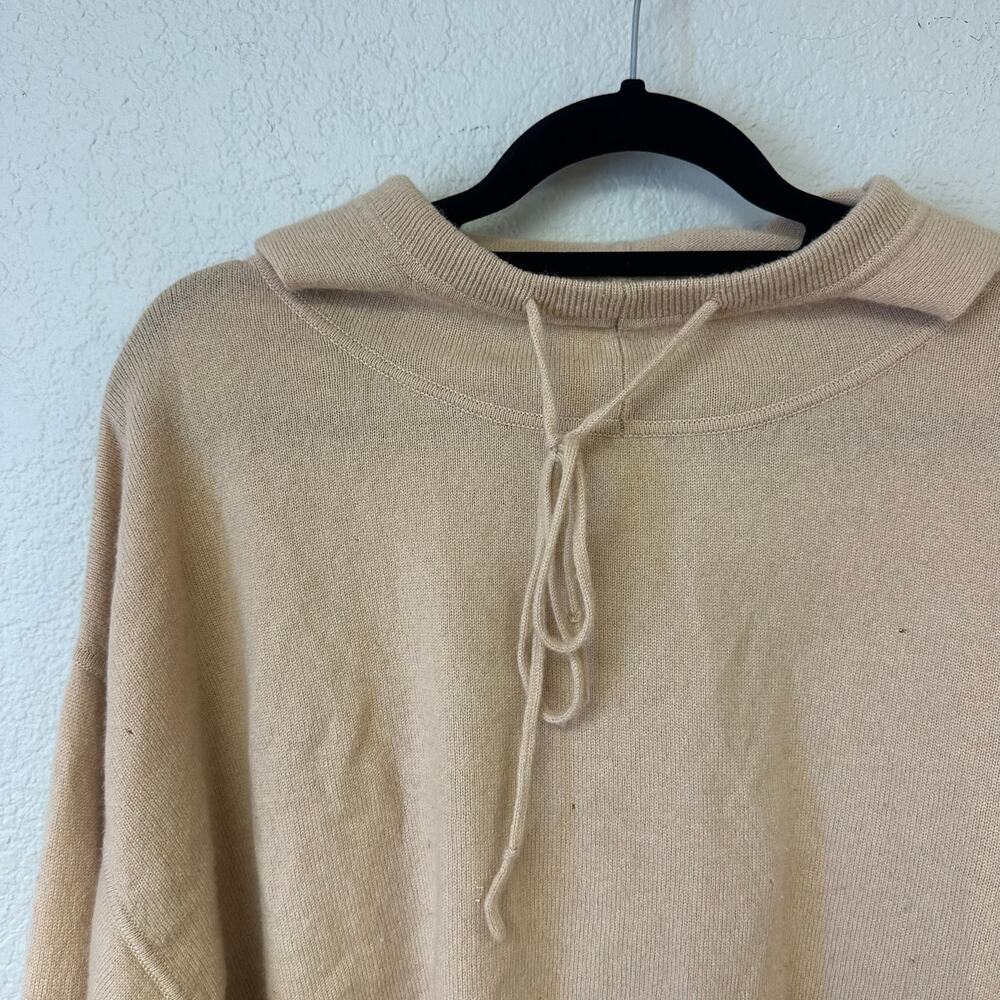 LouLou studios linosa beige cashmere slouchy hoodie - Picture 10 of 11
